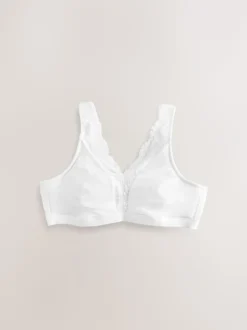 Blanc - Soutien-gorge B-H Total Support Ultimate Comfort super doux sans rembourrage
