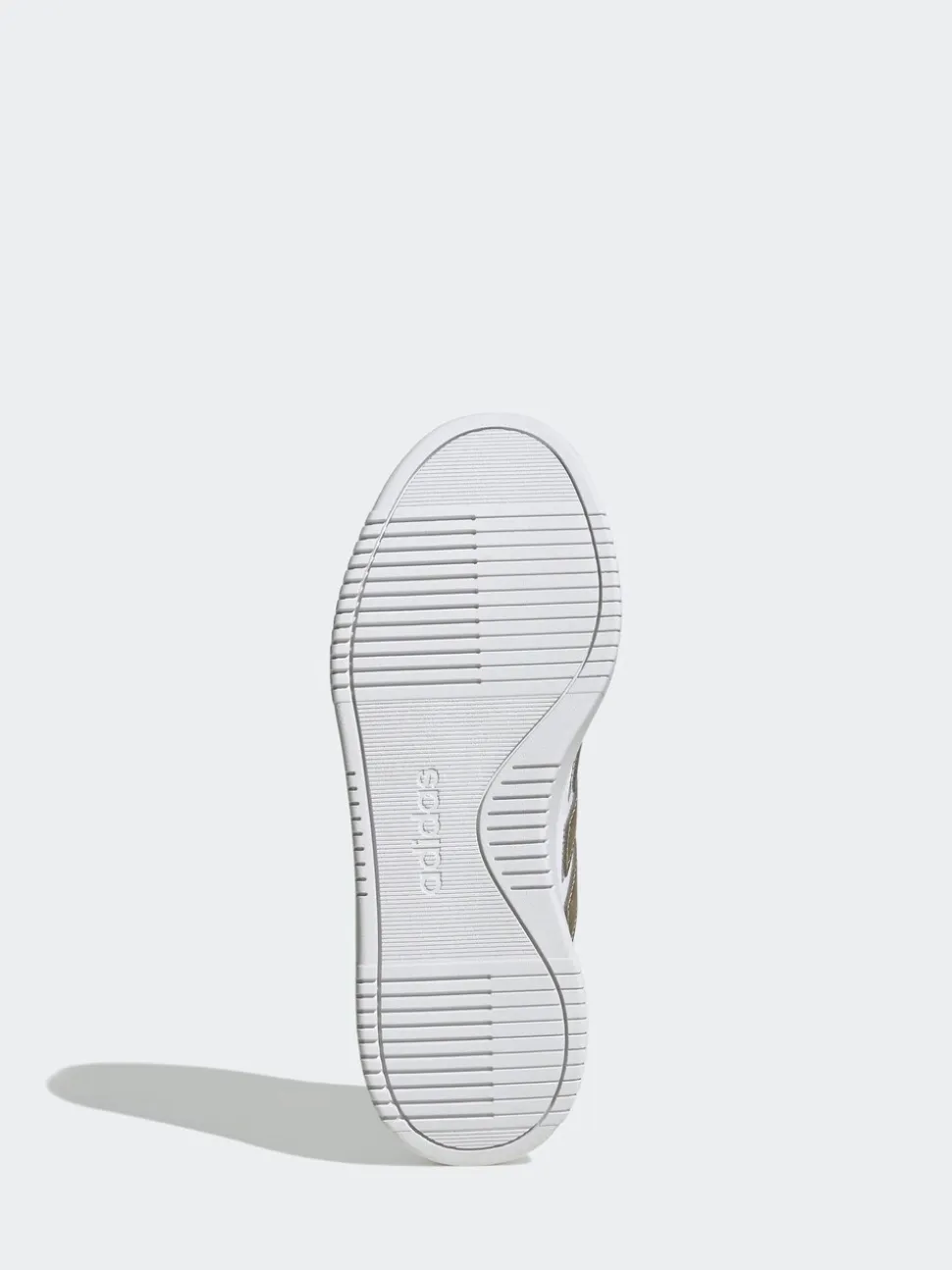 Blanc et doré - Baskets adidas Courtblock Bold