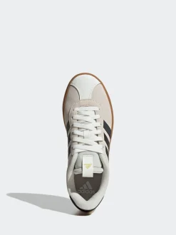 Blanc éteint - Adidas VL Court 3.0 Formateurs