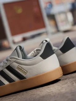 Blanc éteint - Adidas VL Court 3.0 Formateurs