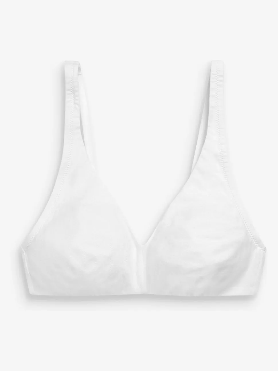 Blanc/bleu marine/rose - Lot de 3 soutiens-gorge en mélange de coton Ultimate Comfort