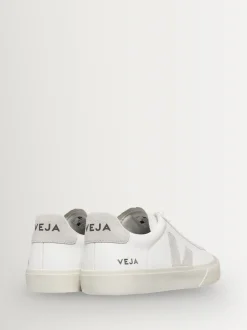Blanc/Gris - Baskets Veja Campo