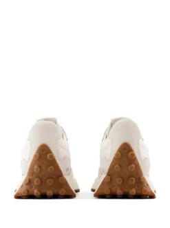 Blanc/imprimé léopard - New Balance 327 Trainers