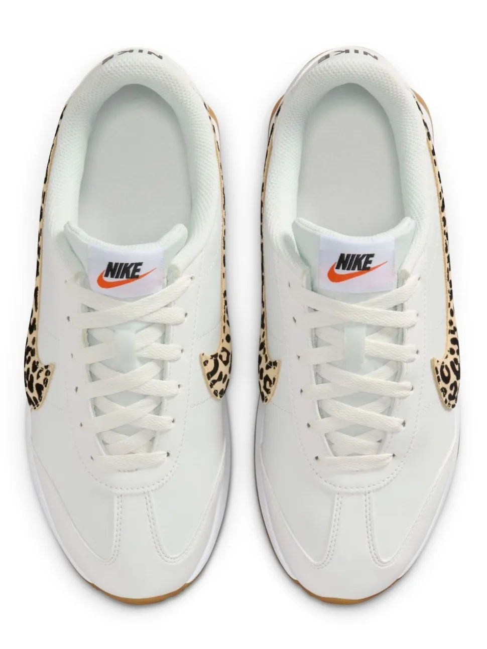 Blanc/imprimé léopard - Nike Pacific Trainers