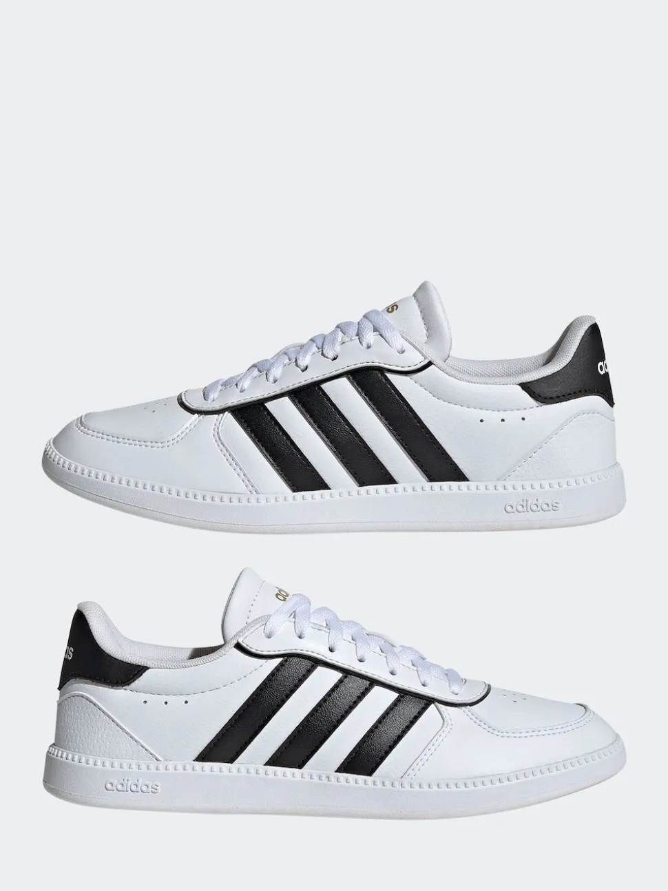 Blanc/Noir - Adidas Breaknet Sleek Trainers