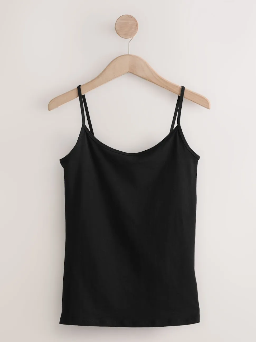 Blanc/Noir - Lot de 5 gilets à fines bretelles