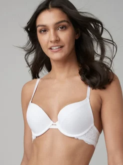 Blanc/Praline Nude - Lot de 2 soutiens-gorge T-shirt lissants A-E