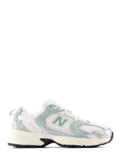Blanc/Vert - New Balance Womens 530 Trainers