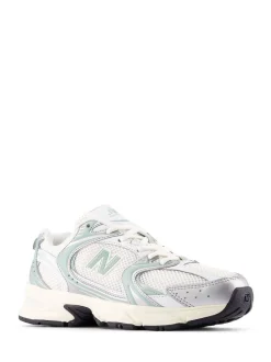 Blanc/Vert - New Balance Womens 530 Trainers