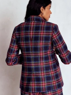 Blazer Boden Stamford Carreaux en laine Blend