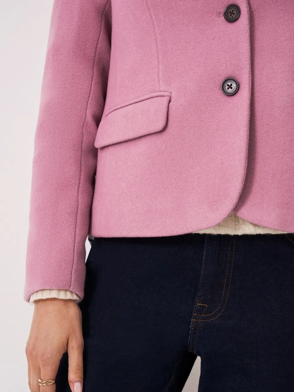 Blazer Crew Clothing en laine Blend