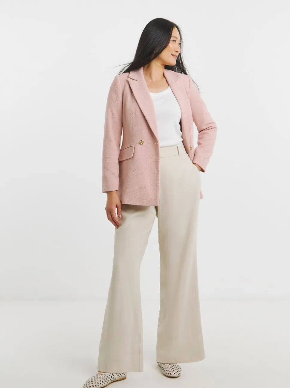 Blazer JD Williams Boucle à double boutonnage