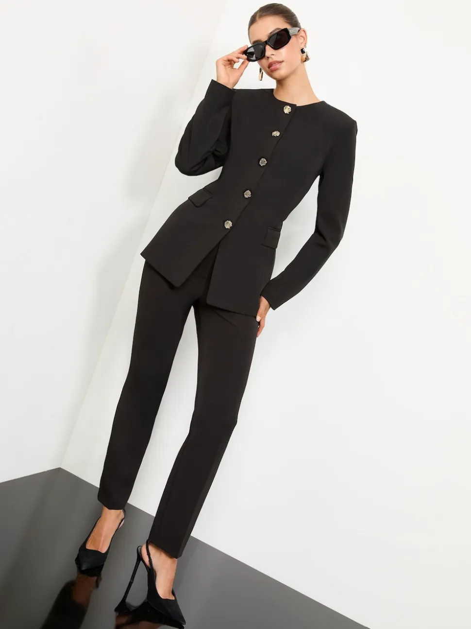 Blazer Lipsy sans col