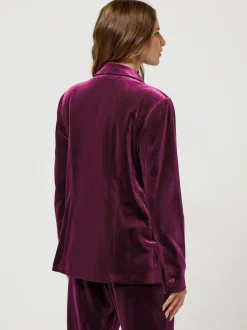 Blazer M&Co en velours