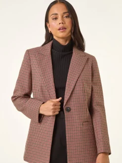 Blazer Roman Petites tailles Pied-de-poule
