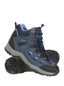 Bleu - Bottines de randonnée Mountain Warehouse Adventurer imperméables pour femme
