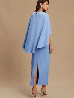 bleu - Cape Robe longue