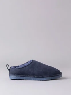 Bleu - Chaussons d’hiver Lakeland Leather Sabot en peau de mouton pour femme