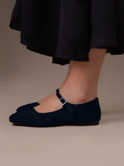 Bleu - Chaussures Celtic & Co. Mary Jane