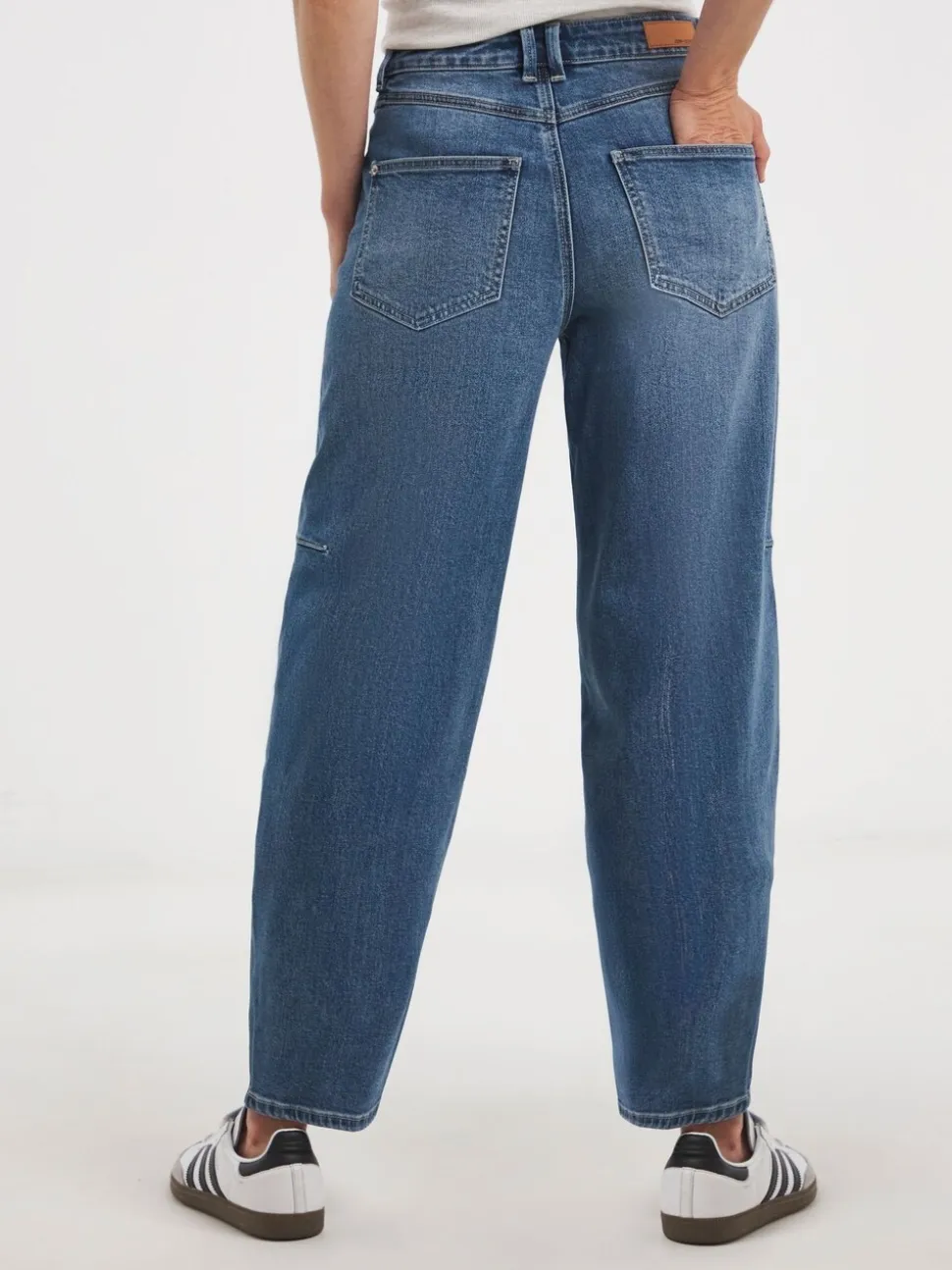 Bleu - JD Williams Jean authentique Coupe ballon