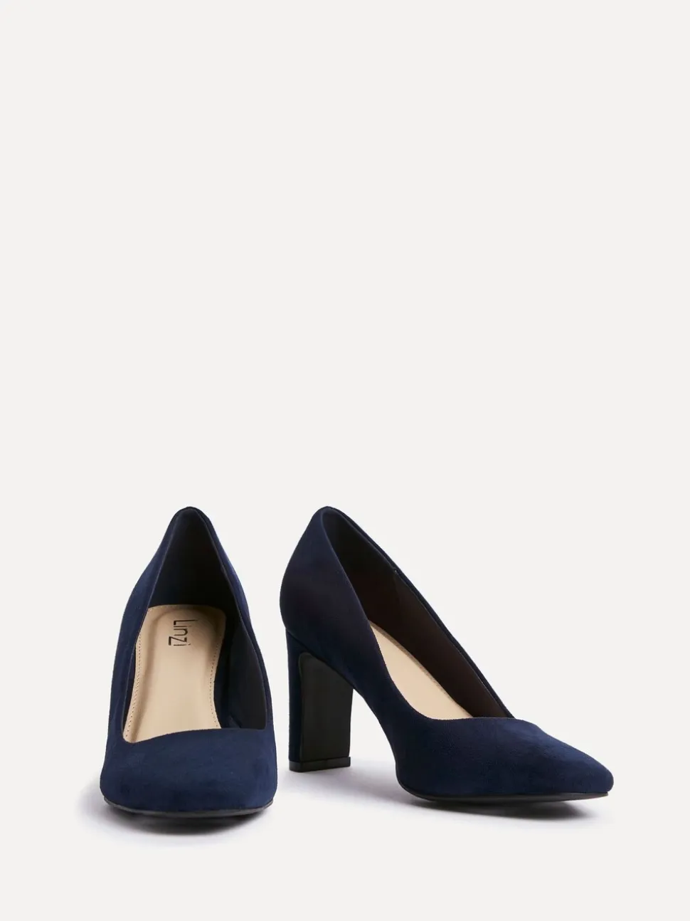 Bleu - Linzi Chaussures à talons carrés Agenda