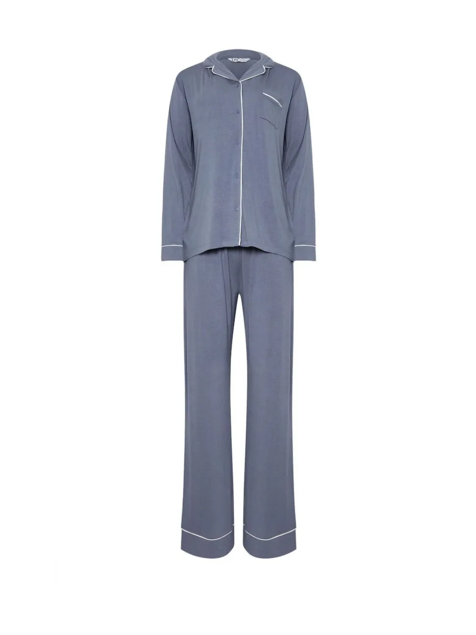 Bleu - Long Tall Sally Pyjama Manches longues