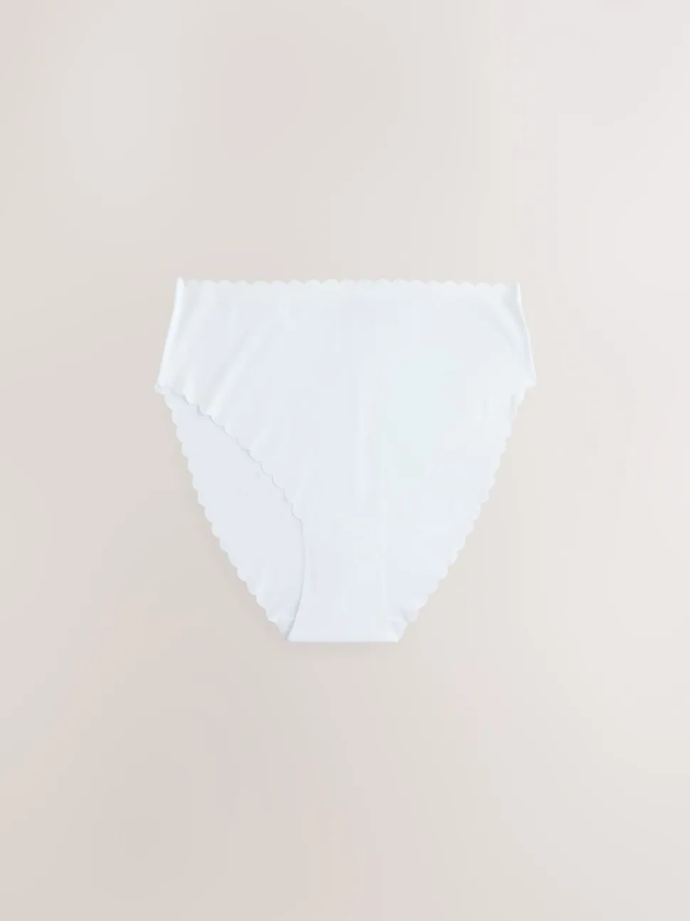 Bleu - Lot 3 culottes festonnées invisibles