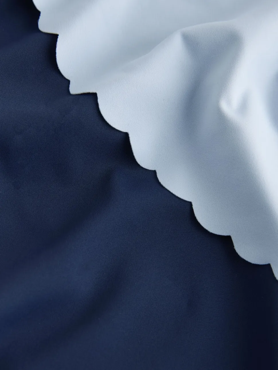 Bleu - Lot 3 culottes festonnées invisibles