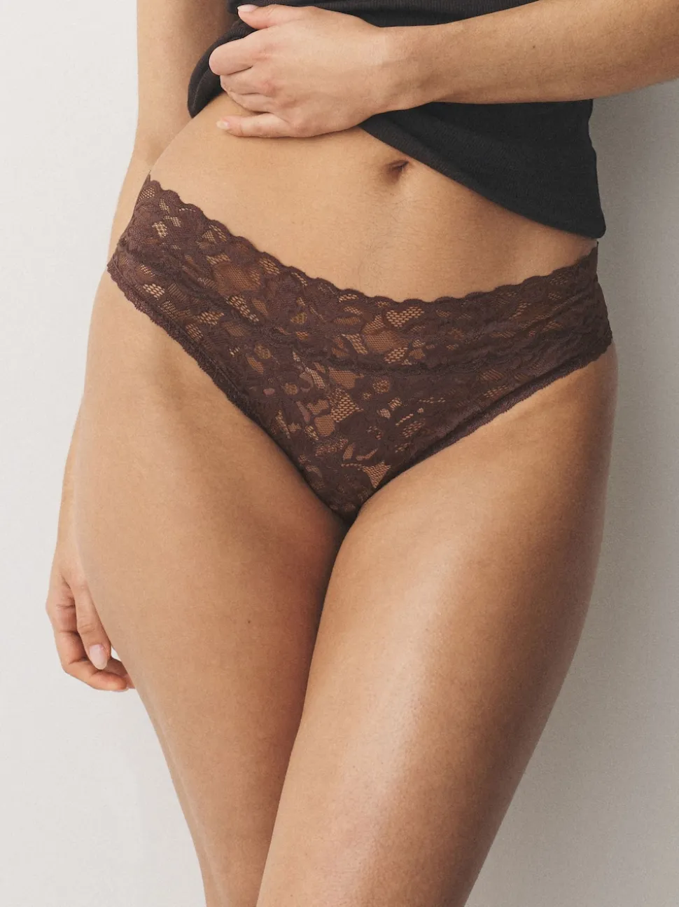 Bleu - Lot de 3 culottes en dentelle