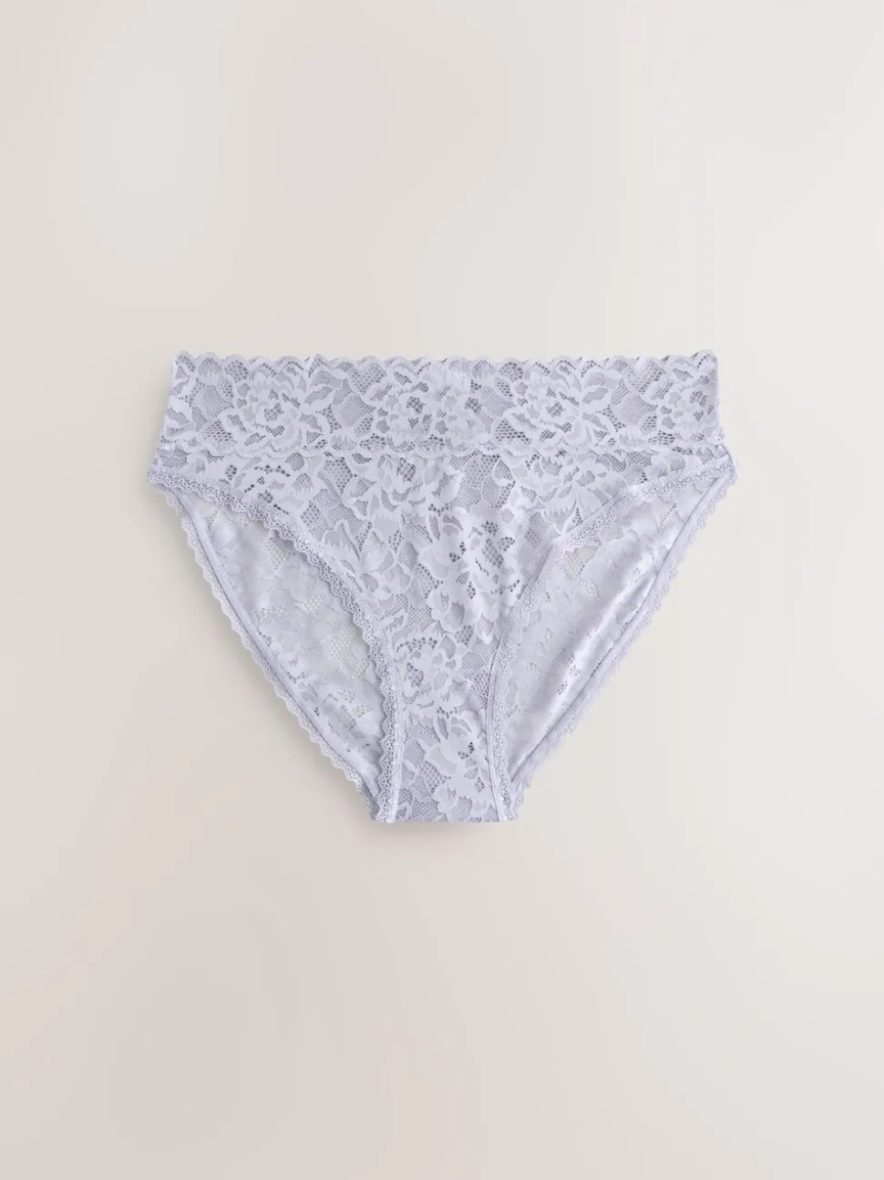 Bleu - Lot de 3 culottes en dentelle