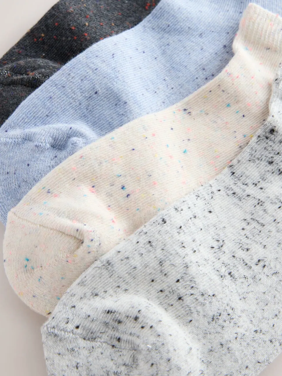 Bleu - Paquet de chaussettes à semelles coussinées de Neppy 4