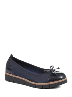 Bleu - Pavers Ballet Escarpins