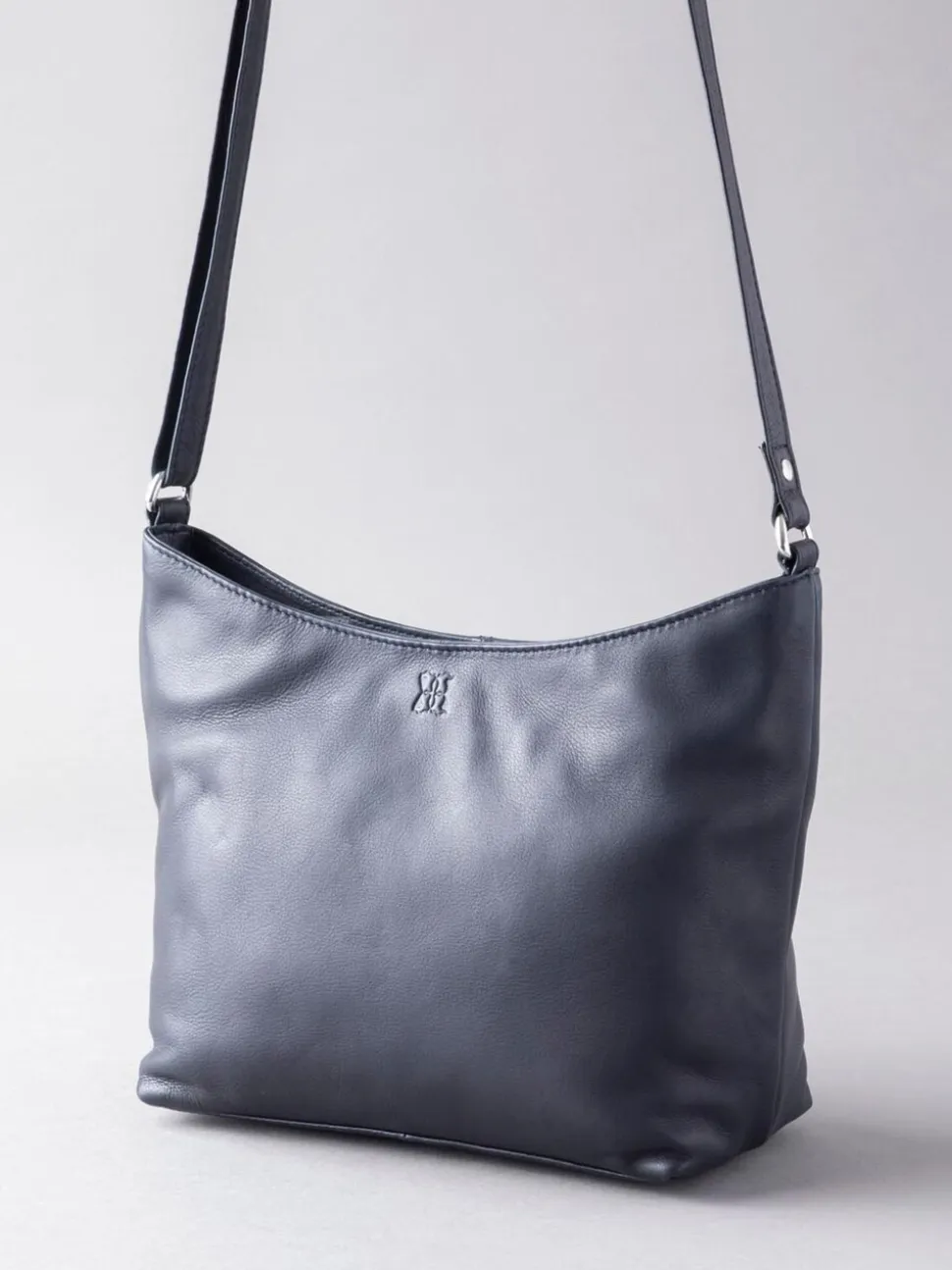 Bleu - Sac à bandoulière Lakeland Leather Grasmere