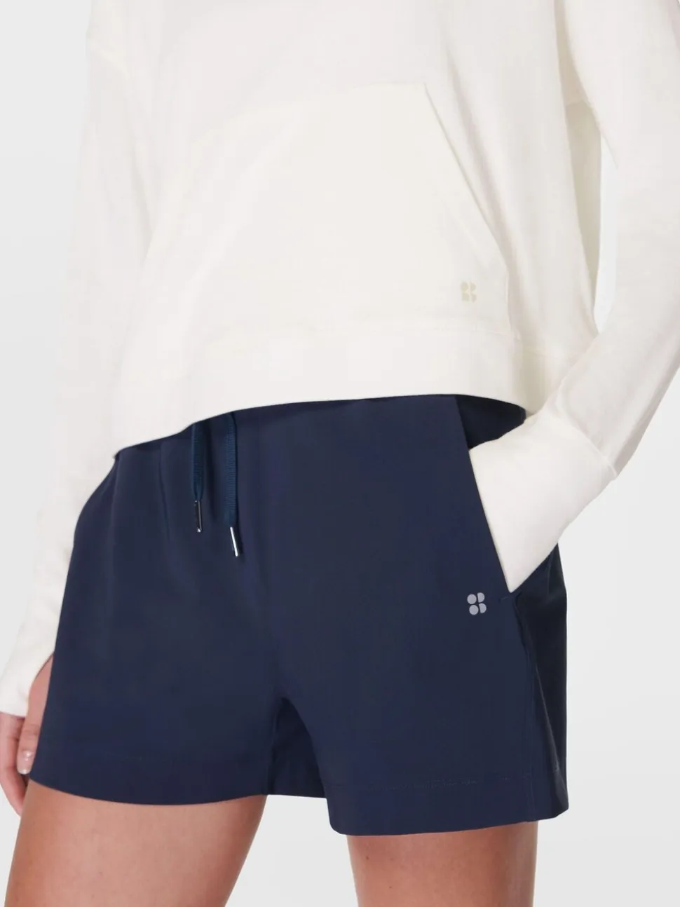 Bleu - Short Betty Explorer 5,5" en sueur