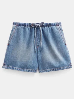 Bleu - Short en jean Hush Betty Pull On