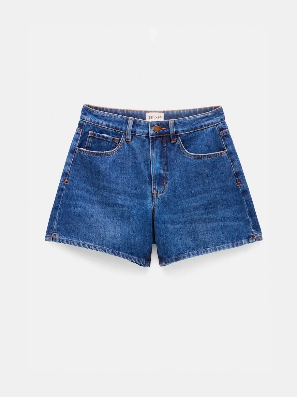 Bleu - Short en jean Hush Essential