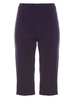 Bleu - Short Roman stretch longueur genoux