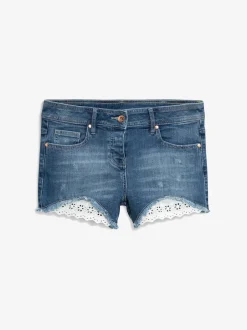 Bleu - Shorts en denim