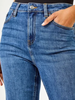 Bleu - Shorts longueur genou Roman indispensable