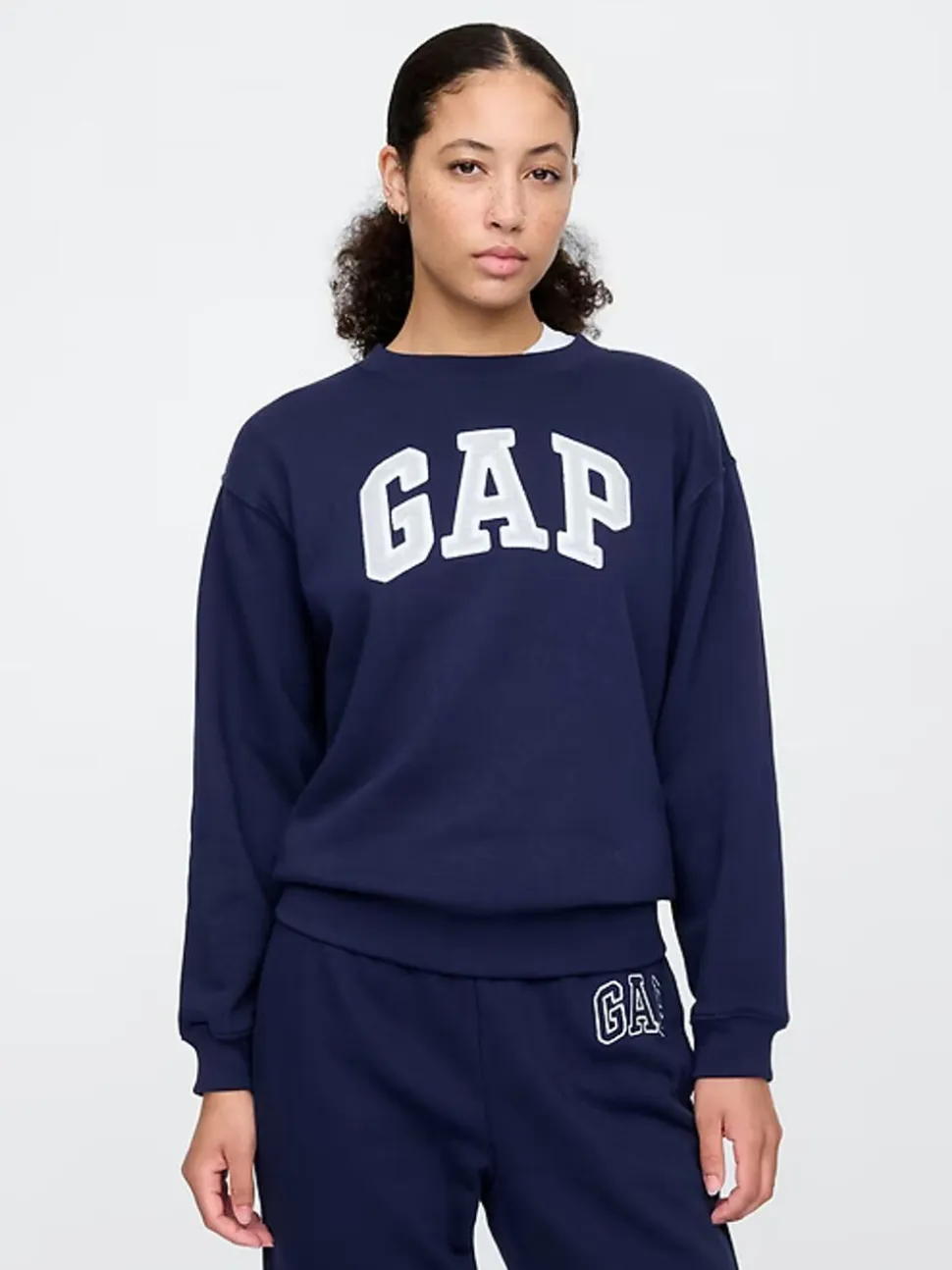 Bleu - Sweat Gap décontracté à logo