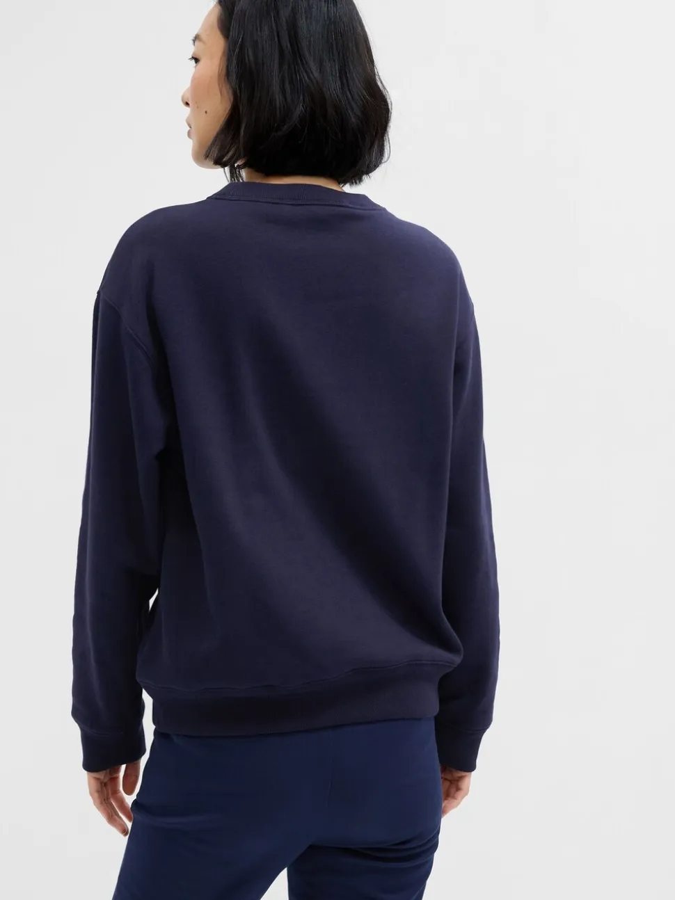 Bleu - Sweat Gap décontracté à logo