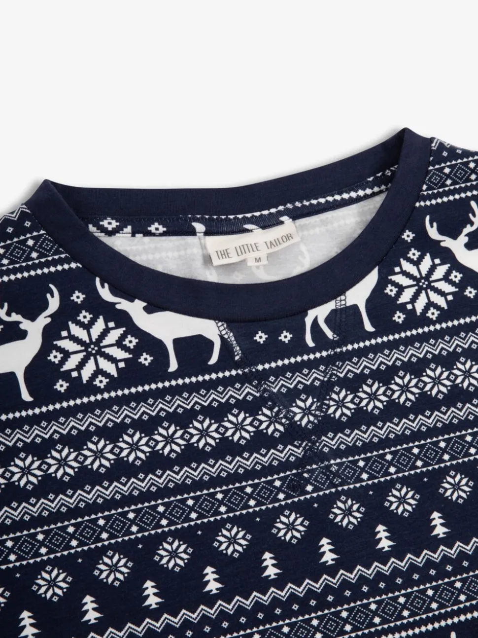 Bleu - The Little Tailor pyjama de Noël renne