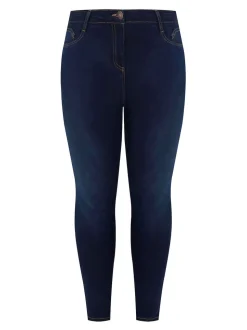 Bleu - Yours Curve Skinny Stretch AVA Jeans