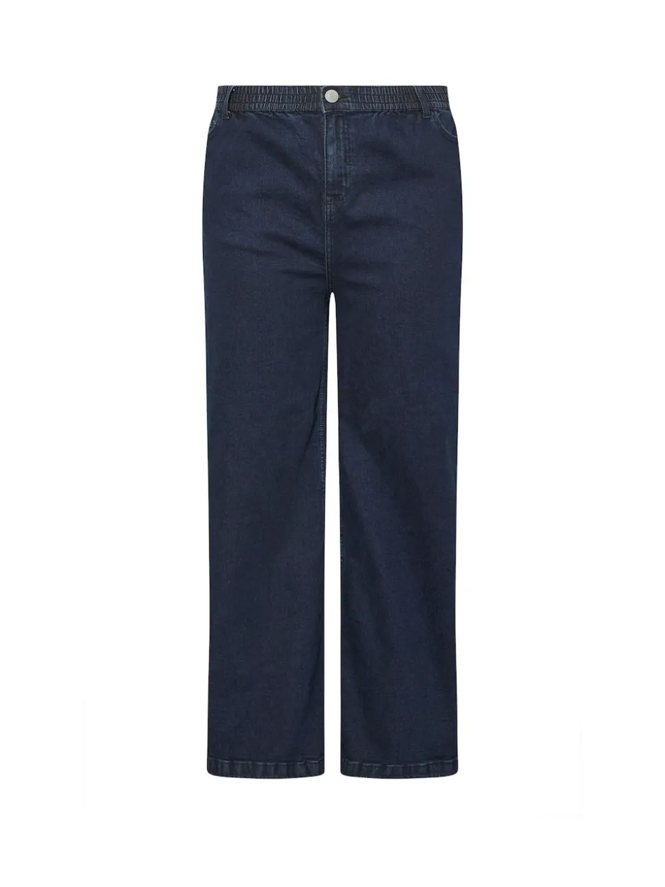 Bleu - Yours Curve Wide Leg Puddle Jeans