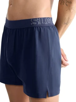 Bleu Chrome - Sloggi Boxer SLG homme
