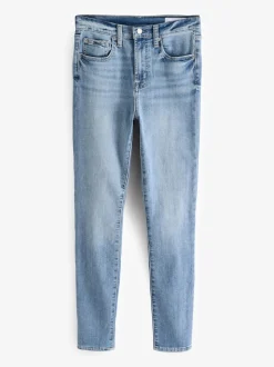 Bleu clair - Gap Jean skinny stretch taille haute