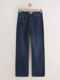 Bleu d'encre - Jeans de jambe droite