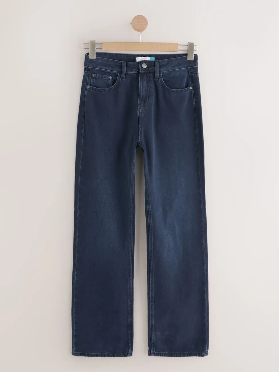 Bleu d'encre - Jeans de jambe droite