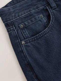 Bleu d'encre - Jeans de jambe droite