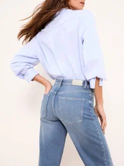 Bleu délavage moyen - Jeans Lipsy Ample